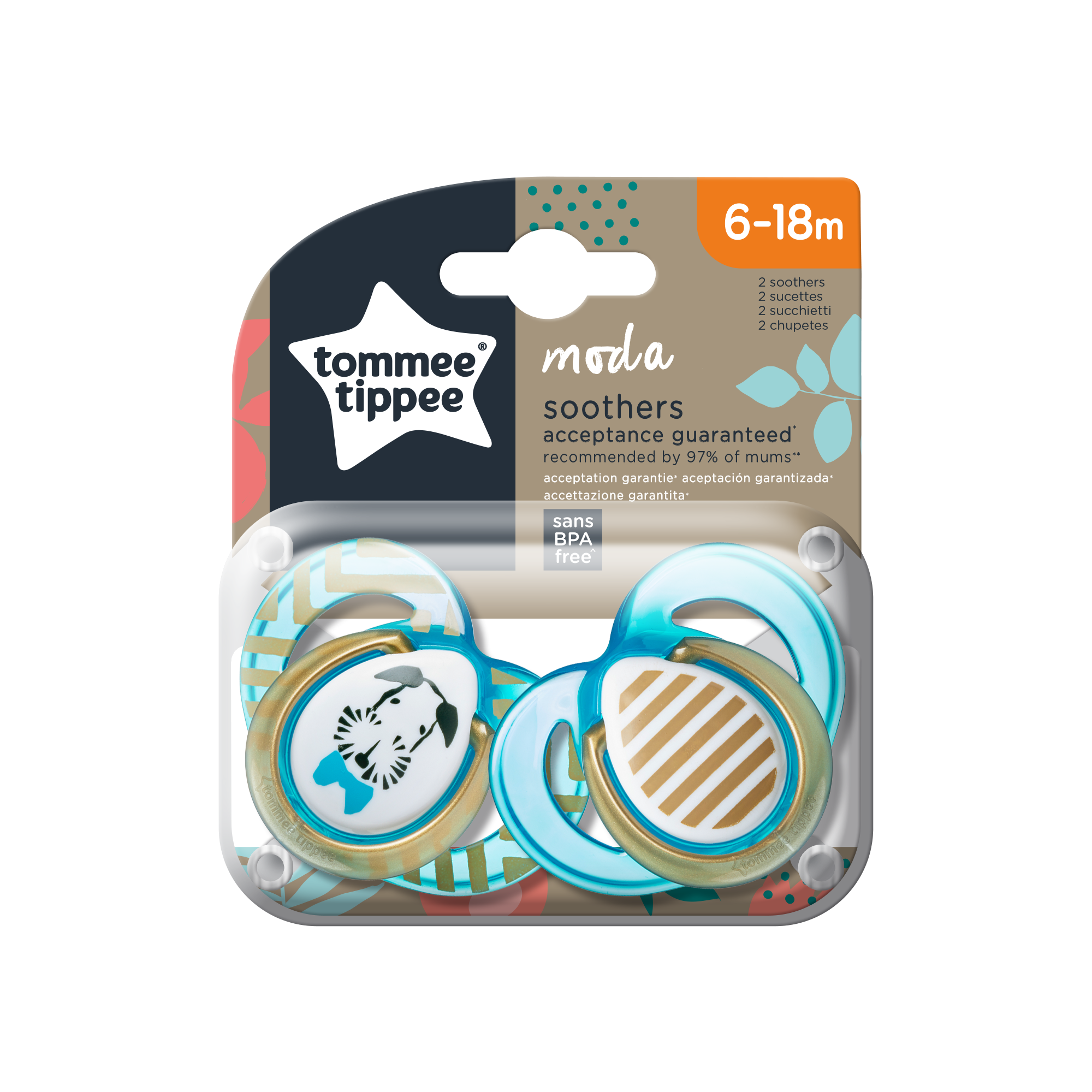 Moda Soother 6-18m